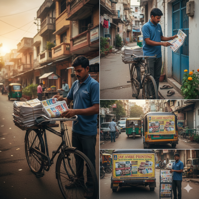 Newspaper & Pamphlet Distribution Services in Ahmedabad: Smart Local Marketing for Maximum Reach