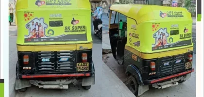 Auto Rickshaw Advertising