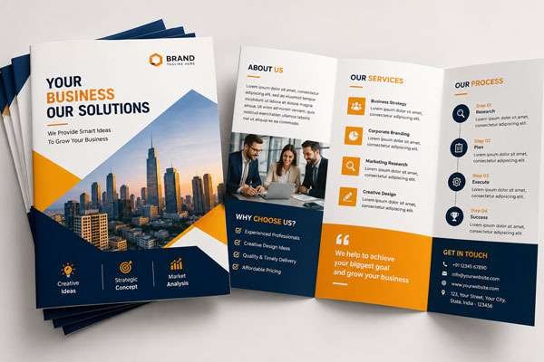 affordable brochure printing cost in india